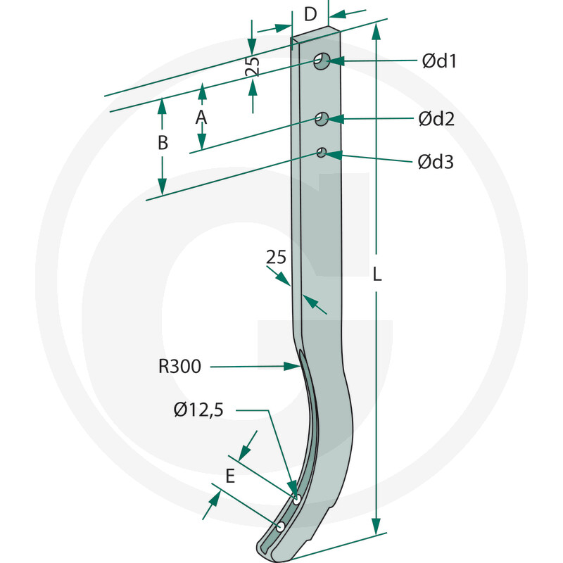 Heavyduty cultivator shanks buy online