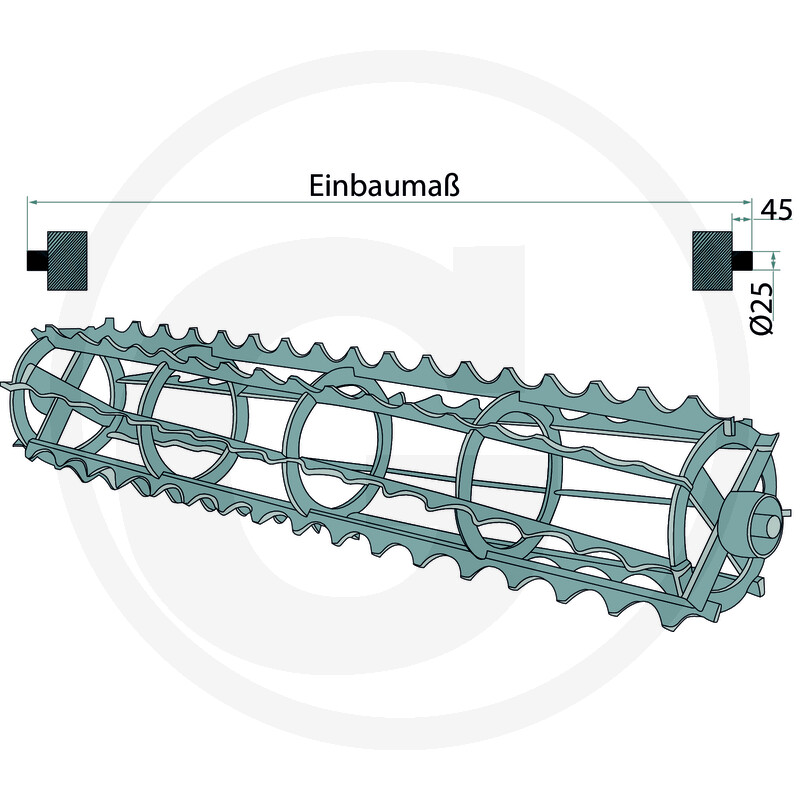 GRANIT Crumbler roller