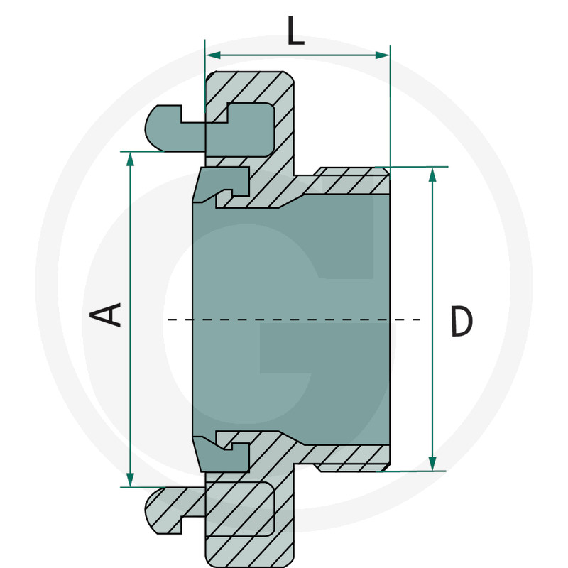 Hose couplings for clamping rings buy online