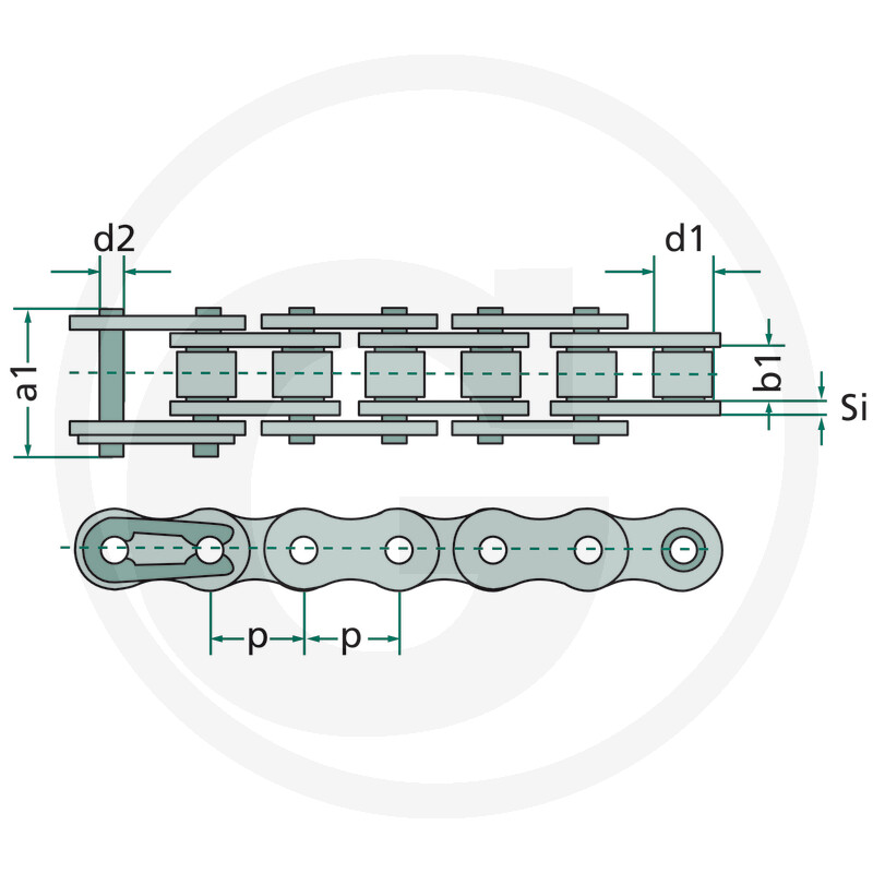 Rexnord Roller chain