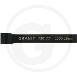 GRANIT BLACK EDITION Flat chisel