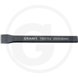 GRANIT BLACK EDITION Flat chisel